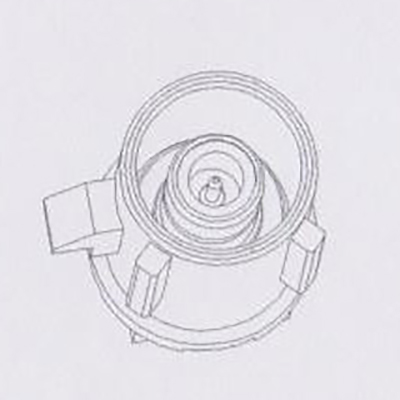 Fakra straight male PCB connector